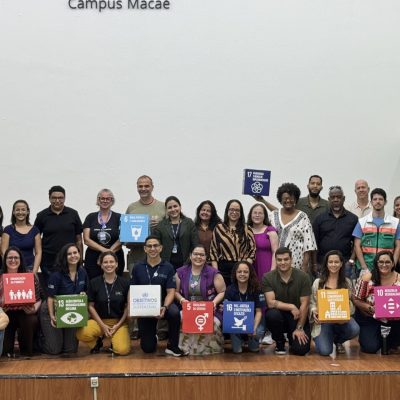 Encontro realizado no IFF Campus Macaé reuniu representantes da região para contribuir com a construção da Revisão Local Voluntária do Estado do Rio de Janeiro